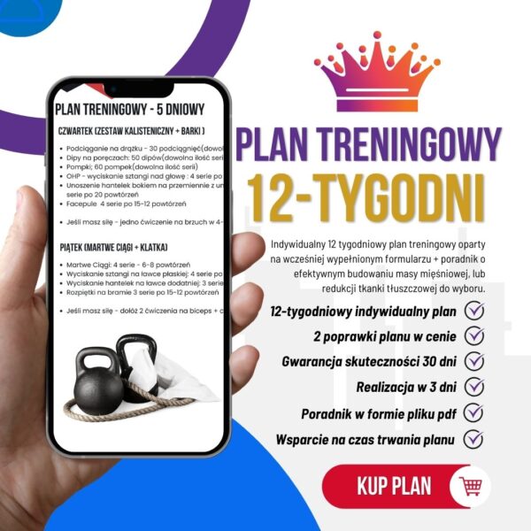 Plan treningowy na siłownie PRO