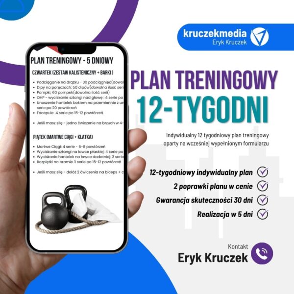 Plan treningowy na siłownię